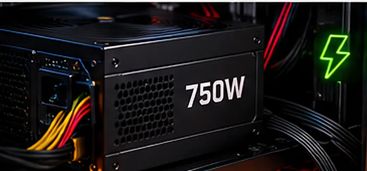 Illustrated PC power supply and graphics hardware